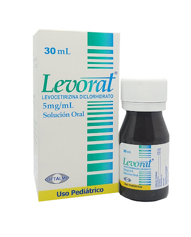 LEVORAT LEVOCETIRIZINA SOL ORAL X 30 ML OFTALMI