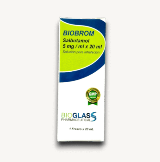 BIOBROM SALBUTAMOL SOL NEBULIZAR X 20ML BIOGLASS