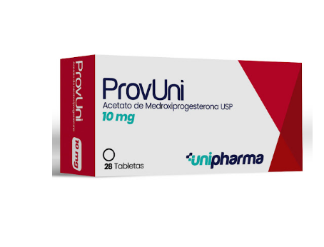 MEDROXIPROGESTERONA 10 MG X 28 TAB PROVUNI