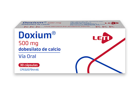 DOXIUM 500 MG DOBESILATO DE CALCIO X 30 CAP LETI