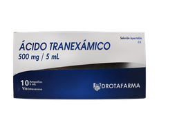 ACIDO TRANEXAMICO 500MG/5ML X 1 AMP IV DROTAFARMA