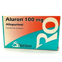 ALURON 100 MG X30 TAB ALOPURINOL