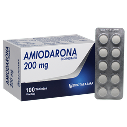 AMIODARONA 200 MG X 10 TAB DROTAFARMA