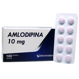AMLODIPINA 10 MG X 10 TAB DROTAFARMA