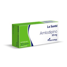 AMLODIPINA 10 MG X 30 TAB LA SANTE