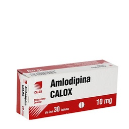 AMLODIPINA 10 MG 30 COMP CALOX