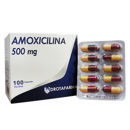 AMOXICILINA 500 MG X 10 TAB DROTAFARMA H&M