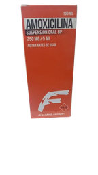 AMOXICILINA SUSP. 250 MG/5ML X 100 ML FAHD