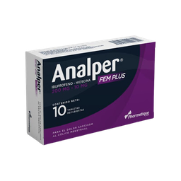 ANALPER FEM PLUS 10TAB IBUPROFEN HIOSCINA