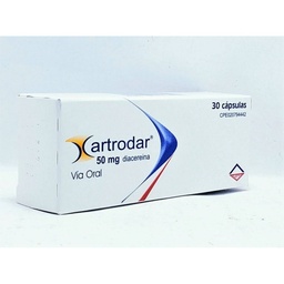 ARTRODAR (DIACEREINA) 50MG X 30 CAP LETI