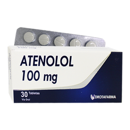 ATENOLOL 100 MG X 10 TAB DROTAFARMA
