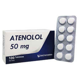 ATENOLOL 50 MG X 10 TAB DROTAFARMA