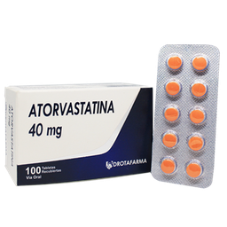 ATORVASTATINA 40 MG  X 10 TAB DROTAFARMA BRIXMEDIC