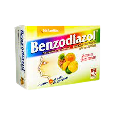 BENZODIAZOL SABORES SURTIDOS X 16 TAB.