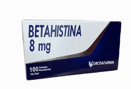 BETAHISTINA 8MG X 10 TAB DROTAFARMA