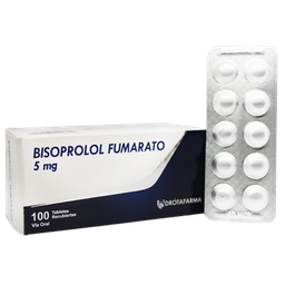 BISOPROLOL 5 MG X 10 TAB DROTAFARMA