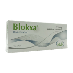 BLOKXA (RIVAROXABAN) 15 MG X 14 TAB CALOX