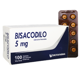 BISACODILO 5 MG X 10 TAB LAXANTE DROTAFARMA