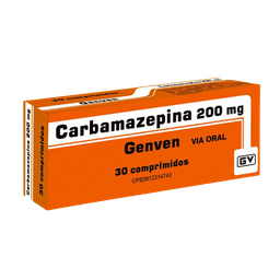 CARBAMAZEPINA 200 MG X 30 TAB GENVEN