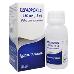 CEFADROXILO 250MG/5ML SUSP 60ML DROTAFARMA