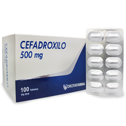 CEFADROXILO 500MG X 10 TAB DROTAFARMA