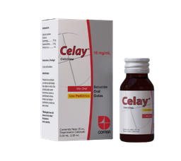 CELAY (CETIRIZINA) 10MG/ML SOLUCION GOTAS 15ML
