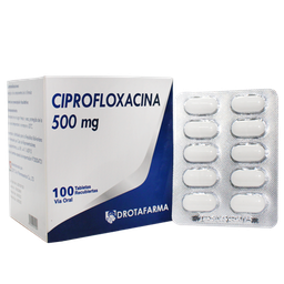 CIPROFLOXACINA 500MG X 10 TAB DROTAFARMA ARTE MEDICO