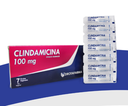 CLINDAMICINA 100MG X 7 OVULOS VAG. DROTAFARMA