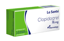 CLOPIDOGREL 75MG X 14 TAB LA SANTE