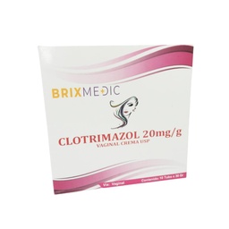 CLOTRIMAZOL 2% CREMA  VAGINAL X 30GR BRIXMEDIC- TIARES