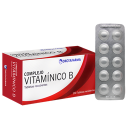 COMPLEJO B  X 10 TAB DROTAFARMA