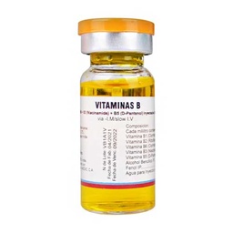 COMPLEJO B 10 CC X 1 AMP. IV. BENUCOMPLEX B12 BIOGLAS