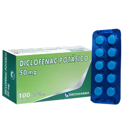 DICLOFENAC POTASICO 50MG X 10 TAB DROGECA