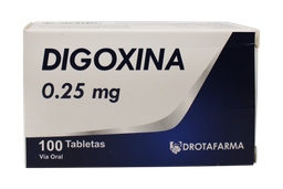 DIGOXINA 0.25 MG X 10 TAB DROTAFARMA LAND