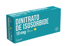 DINITRATO DE ISOSORBIDE 10 MG X10 TAB  PRISM-JMW-LAPROFF