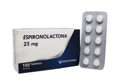 ESPIRONOLACTONA 25 MG X 10 TAB DROTAFARMA