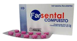 FARSENTAL COMPUESTO (LISINA+PROPINOX) X 10 TAB