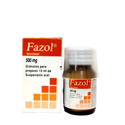 FAZOL (SECNIDAZOL) SUSP. ORAL 500MG X 15ML (DOLLDER)