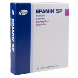 FENITOINA 250 MG /5 ML AMP EPAMIN BIO