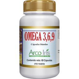 OMEGA 3-6-9 X 60CAP ARCOIRIS