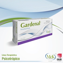 FENOBARBITAL 100 MG X 30 TAB GARDENAL