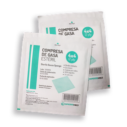 GASA ESTERIL 4 X 4