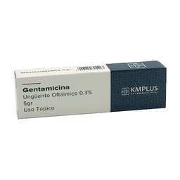 GENTAMICINA 0,3% UNG. OFTAL. X 5GR. ( KMPLUS)