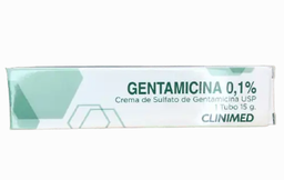 GENTAMICINA 0.1%  CREMA X 15 GR CLINIMED