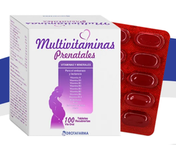 MULTIVITAMINAS PRENATALES X 10 CAP DROTAFAMA