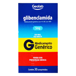 GLIBENCLAMIDA 5MG X 30 TAB ANGELUS