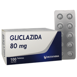 GLICAZIDA 80 MG X 10 TAB. DROTAFARMA