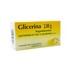GLICERINA SUPOSITORIO ADULTO 2,88 GR. X 1 UND.