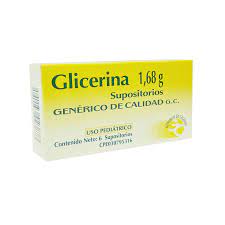 GLICERINA SUPOSITORIO PED. 1,68 GR. X 1 UND.