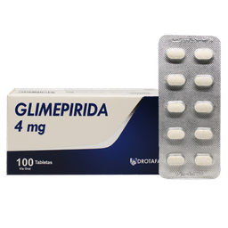 GLIMEPIRIDE  4 MG X 10 TAB DROTAFARMA BRIX